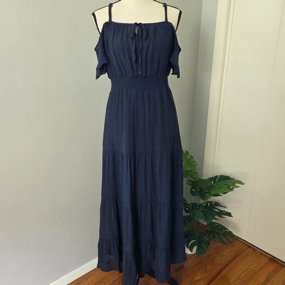 Indigo Rose maxi dress S